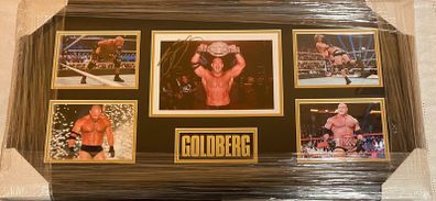 Goldberg autographed plaque
