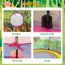 Kids Play Tent Fairy Princess Castle Play Tent for Girls, Pop Up Tents for Kids Portable Playhouse Outdoor and Indoor Rainbow Girls Tents with Carry Bag (FREE POSTAGE) Image 3