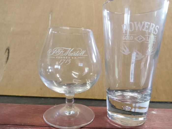 antiques whiskey glasses