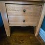 Solid oak side table Image 3