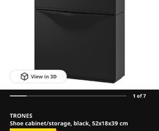 Ikea Trones shoe storage 3 packets available