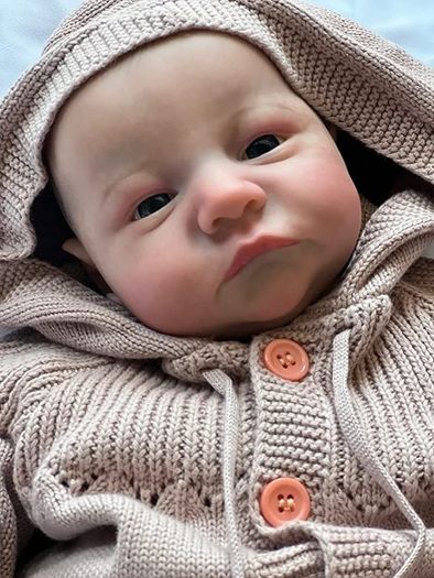 Reborn Baby Dolls Girls 45CM Realistic Newborn Babies Silicone Baby Doll That Look Real Lifelike Preemie Baby Dolls Soft Baby Toys for Girls (FREE POSTAGE)