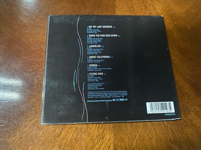 Chris Stills When The Pain Dies Down CD Live in Paris