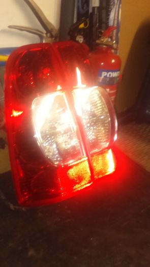 Isuzu D-Max rear lights genuine new and rear spring