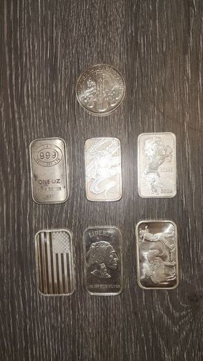 Silver bullion