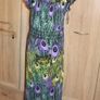 Stella v-neck maxi peacock dress size M UK12/14 EU40/42 Postage included Image 3