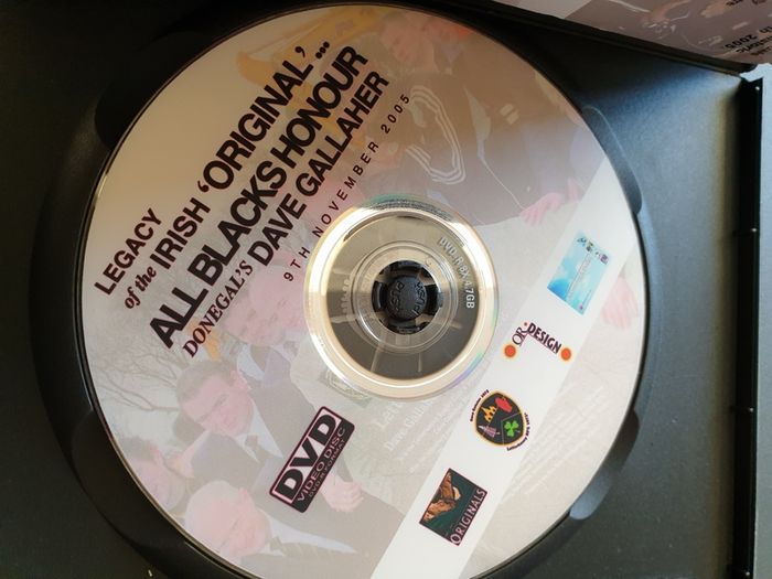 Letterkenny Rugby Club Legacy of The All Blacks Dave Gallagher DVD New Zealand