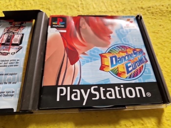 Dancing Stage Euromix PlayStation1 Ps1 PlayStation2 Ps2 Games Original