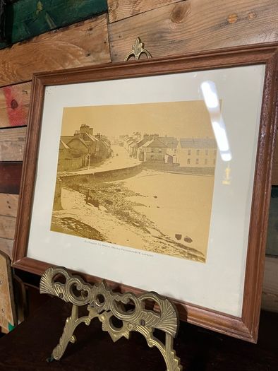 vintage framed photo Dunfanaghy Donegal