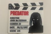 Predator Movie clap board