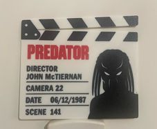 Predator Movie clap board