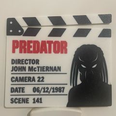 Predator Movie clap board