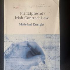 Principles of Irish Contract law