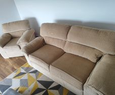 2 Seater and Armchair Sofa Set - Excellent Condition