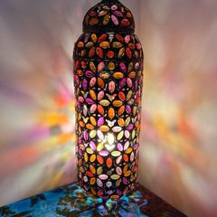 moroccan style floor lamp & ceiling lampshade