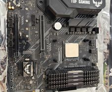 AMD Ryzen 7 5800X3D, 32GB Corsair RAM and Asus TUF B450M Motherboard