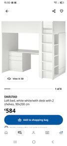 smastad ikea kids bed