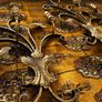Pair of 1970s German Wrought Iron Wall Lights Image 7