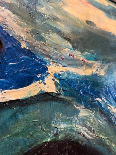 vintage oil panting