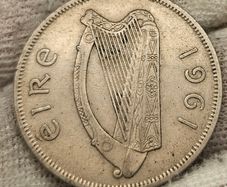 Ireland 1961 1/2 Half Crown