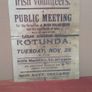 Irish Citizen Army 1913 Recruitment Notice Irish Volunteers 1913 Public Notice Posters Image 5