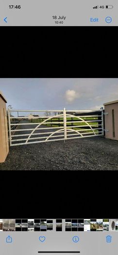 Rot iron gates