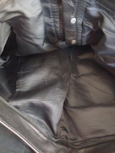Black Leather Trousers 32" M/F
