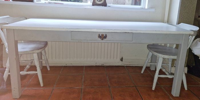 Solid oak wood Kitchen table
