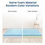 Fabulous New 7cm Memory Foam Mattress Topper Double(135x190x7cm) Silver Grey Image 6