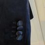Mens navy velvet tuxedo jacket Image 5