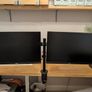 Dell UltraSharp U2415b Matched Dual Monitor Setup + Arm Image 2