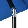 Outdoor Parasol with Metal Pole 300x200 cm Azure Image 4