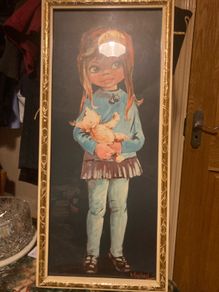 1960s vintage  print by artist Betty Raphael.