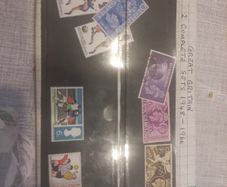 Olympic 1948 and World Cup 1966 stamps