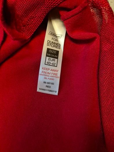 Dunnes Stores red sweater, size M
