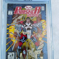 The Punisher  2099 Issue 1 CBCS / CGC 9.4 Certified Graded Comic Framed  DC Marvel