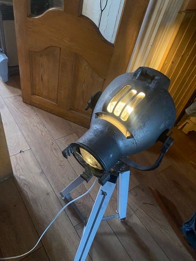 Vintage stage lamp