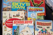 VINTAGE ANNUALS JOB LOT Beano Hotspur Tom Jerry Jackpot Boys Own 1970s 1980s