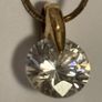 Vintage M&S Gold Tone Necklace with Pendant Image 2