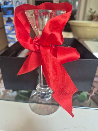 Galway crystal candle