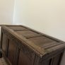 Antique Carved Oak Coffer Image 4