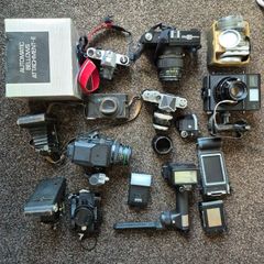 nikon pentax bronica fujica film cameras