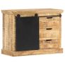 Sideboard 80x30x60 cm Solid Mango Wood Image 2