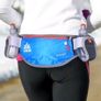 Running / jogging waist bag. Cycling waist bag. Belt bag. Belt wallet. 2 water bottles. Image 7