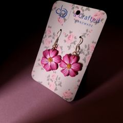 Polymer Spring Flower Earrings
