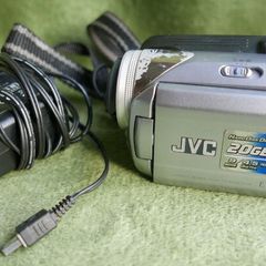 Jvc Everio Gz-mg21ek Camcorder 20gb Hard Disc Drive Video Camera Mg21 + Sd Card, Works Well