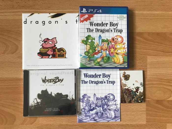 Wonder Boy: The Dragon's Trap collector edition for PlayStation 4