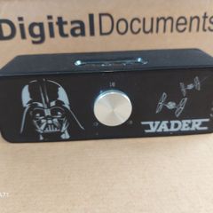 DARTH VADER STAR WARS BT500SW Wireless Bluetooth Speaker, working perfect, in excellent condition