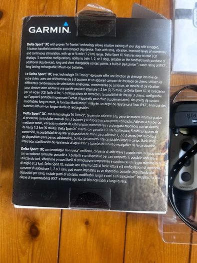 Delta XC dog training device