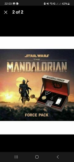 Star Wars The Mandalorian Jewellery Set